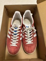 adidas GAZELLE スニーカー レッド 80s レア - メルカリ