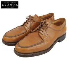 JOHN LOBB　ジョンロブ　BARROS バロス Uチップシューズ メンズ ブラウン 6 1/2E　6 1/2Eのサムネイル