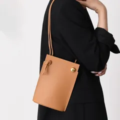LOEWE ロエベ ショルダーバッグ バッグ ペブル ダイス ポケット クラシックカーフ CPBPR12X01 レディース ブラウン レザー ミニサイズのサムネイル
