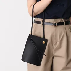 LOEWE ロエベ ショルダーバッグ バッグ ペブル ダイス ポケット クラシックカーフ CPBPR12X01 レディース ブラック レザー ミニサイズのサムネイル