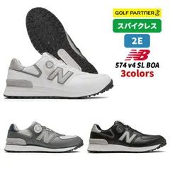 ニューバランス 574 v4 SL BOA グレー/ネイビー ゴルフ シューズ スパイクレス 2E NB25 UG574BC4 UG574BK4 UG574BJ4 メンズ new balanceのサムネイル
