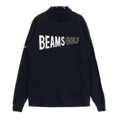 BEAMS GOLF 長袖 モックネックシャツ ブラック M - メルカリ