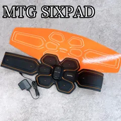 H-1511 MTG SIXPAD Abs Belt SP-AB2209F-S IF-AB2209F-S ブラック オレンジ 動作確認済み EMS 腹筋ベルト アブズベルト 筋トレ ダイエット ボディメイクのサムネイル