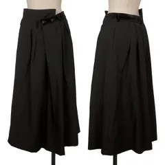 コムデギャルソンCOMME des GARCONS ベロア切替ウエストずらしデザイン