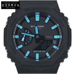 G-SHOCK GA-2100-1A2JF ブラック×ネオンブルー - メルカリ
