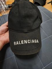 BALENCIAGA キャップ 01 黒 - メルカリ