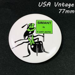 70s 5点セット USA Vintage ビッグ缶バッジ - メルカリ