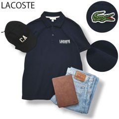 LACOSTE GOLFICKERS ポロシャツ ブラック - メルカリ