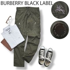 BURBERRY BLACK LABEL ノバチェック カーゴパンツ 82 - メルカリ