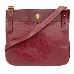 【GUCCI】ヴィンテージ ショルダーバッグ ボルドー ゴールド金具1980s GUCCI】ヴィンテージ ショルダーバッグ ボルドー ゴールド金具1980s