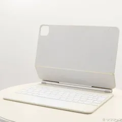 ソフマップ 〔中古品〕 11インチ iPad Pro 第3／2／1世代用 Magic Keyboard 日本語 ホワイト MJQJ3J／A【348】