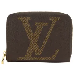 【LOUIS VUITTON】ルイ・ヴィトン ジッピーコインパース モノグラムジャイアント M69354 PVC 茶 ユニセックス コインケース