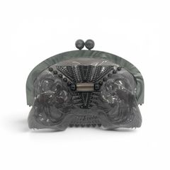 Mame Kurogouchi マメクロゴウチ Vinyl Chloride GAMAGUCHI Clutch Bag