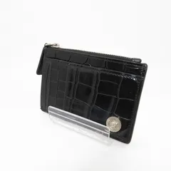 【瀬戸大橋店】 中古 VERSACE | ヴェルサーチ コインケース ブラック 【124】のサムネイル