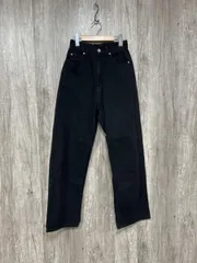 MURUA ムルーア ベーシック ワイド デニムパンツ sizeS 1/黒 ■■ レディースのサムネイル