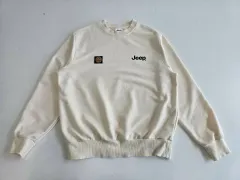 ジープ コンパス ワッペン スウェット Tシャツ アイボリー Lのサムネイル