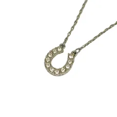 SWAROVSKI(スワロフスキー) ネックレス - シルバー×クリア ホースシューのサムネイル