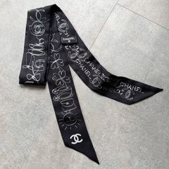 希少 CHANEL シャネル ココマーク リボン ストラップ キーホルダー