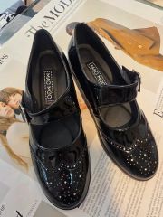 美品 リボン付きアキコアオキ ジゼル サテン 厚底スニーカー 37 黒