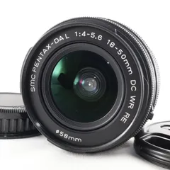 【良品】PENTAX smc DAL 18-50mm 4-5.6 DC WR RE 58mmのサムネイル