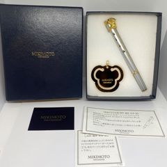 ミキモト MIKIMOTO クマボールペン ブックマーカー しおりセット 真珠