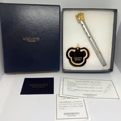 ミキモト　MIKIMOTO クマボールペン ブックマーカー しおりセット 真珠 パール　くまのサムネイル