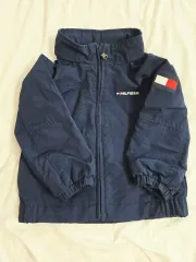 Tommy Hilfiger トミーヒルフィガー キッズ ネイビー 季節の変わり目 アウター 2T