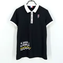 CASTELBAJAC カステルバジャック レディース 夏 ストレッチ ポロシャツ ブラック (HU44749)のサムネイル