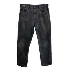 90s USA製 Levi's 501 デニムパンツ W36 ブラック リーバイス ボタンフライ 92年製 紙タグ アメカジ デニム ジーンズ 2604-540