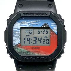 新品】CASIO G-SHOCK 葛飾北斎 富嶽三十六景 凱風快晴 腕時計 - メルカリ
