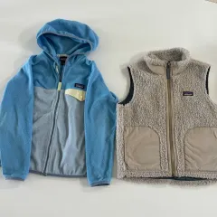 パタゴニア キッズ フリース ベスト 2着 まとめ (s サイズ)のサムネイル