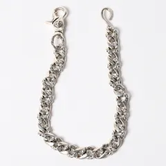 CHROME HEARTS クロムハーツ FANCY LONG-1 1 CLIP 1クリップ ロング ファンシーウォレットチェーン 重量233.27g 33リンク 美品 中古 4a003120のサムネイル