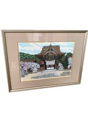 屋良朝春 絵画4号 壺屋新垣家住宅 - メルカリ