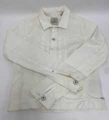 スコッチ&ソーダ scotch&soda デニムジャケット ホワイト 白 スリム 