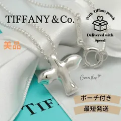 【美品】ティファニー TIFFANY&Co. バード クロス エルサペレッティ ネックレス AG925のサムネイル
