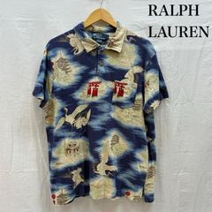 3903【未使用級・極美品】現行 ラルフローレン 虎 龍 鷹 和柄