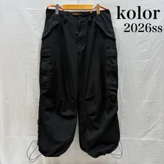 カラー 26ss パッカリング ニータック ワイド カーゴパンツ 26SCM-P05104 メンズ 2 ISItems【USED】【古着】【中古】50159628のサムネイル