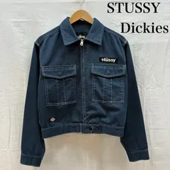 ステューシー Dickies ディッキーズ コラボ 短丈 トラッカー ワーク ジャケット レディース S ISItems【USED】【古着】【中古】50159637のサムネイル