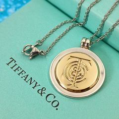 極美品✨ ティファニー ネックレス メダル セントクリストファー AG925