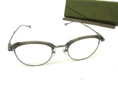 999.9 Four Nines フォーナインズ メガネ M-66 グレー系×シルバー系