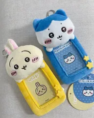 うさぎハチワレ ぬいぐるみキーホルダー トレカホルダー 2点 まとめ