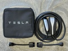 TESLA モバイルコネクター 収納バッグ付き Tesla モバイルコネクター 充電ケーブル 収納バッグ付 - メルカリ