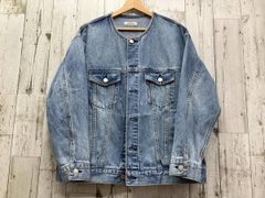 美品✨relume JOURNAL STANDARD ノーカラーデニムジャケット - メルカリ