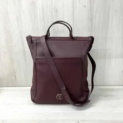 COLEHAAN/コールハーン/リュック/コンバーチブルバックパック/ボルドー/本革/ワインレッド
