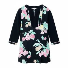 最終値下げLEONARDSPORTS 花柄 七分袖 チュニック サイズ42 - メルカリ