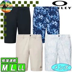 FOA408773　OAKLEY　ヒートブロックショーツ【021-漆黒】・【186-白プリント】ゴルフウェア　【メール便】