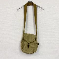 旧ソ連軍　ロシア軍　ガスマスクバッグ　ショルダーバッグ　ベージュ　古着のサムネイル