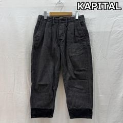 希少 KLASICA-ストライプウールパンツ - メルカリ