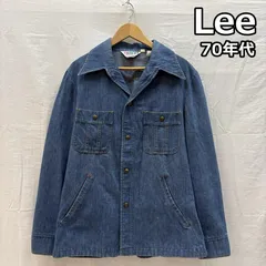 リー 70年代 ビンテージ USA製 Lee Set ビッグカラー デニム ジャケット 70s VINTAGE メンズ M ISItems【USED】【古着】【中古】50159842のサムネイル