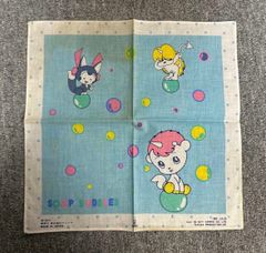 レトロ サンリオ tiny poem タイニーポエム 風の子さっちゃん ハンカチ